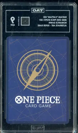 2022 One Piece OP01-051 Romance Dawn Eustass Captain Kid Alternate Art TAG 9 - Image 2