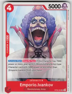 Emporio.Ivankov OP05-004 Uncommon Awakening of the New Era One Piece NM - Image 1