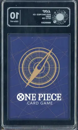 2025 One Piece Chinese OP13-120 Championship 25-26 Sabo LCC 10 GEM MINT - Image 2