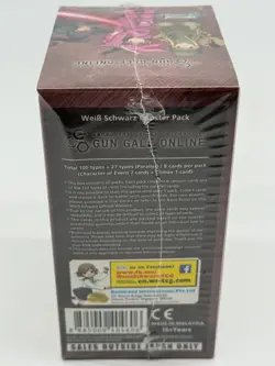 Weiss Schwarz Sword Art Online Alternative Gun Gale Online English Booster Box - Image 4