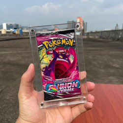 Pokemon 1 Slots Acrylic Magnetic TCG Booster Trading Card Pack Protecting Case - Image 4