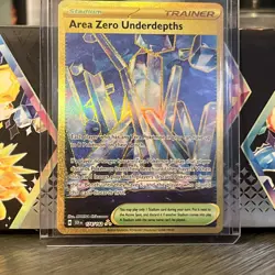 Pokemon TCG: Area Zero Underdepths 174/142 Stellar Crown Hyper Rare Gold - Image 1