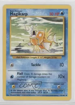 Magikarp Pokemon Base Set #35 1999 - Image 1