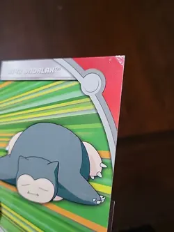 MP! Pokemon Topps Series 3 Snorlax #143 HV14 TV Animation Blue Logo - Image 3