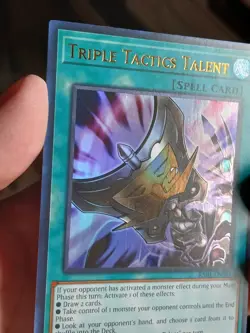 YUGIOH- Triple Tactics Talent - RA01-EN063 - Ultra Rare - 1st Edition - Image 3