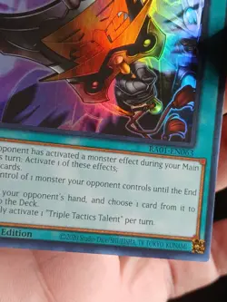 YUGIOH- Triple Tactics Talent - RA01-EN063 - Ultra Rare - 1st Edition - Image 4