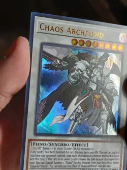 Yugioh Chaos Archfiend PHHY-EN039 Ultra Rare 1st Ed NM - Image 4