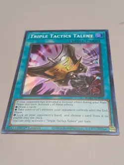 Yugioh Triple Tactics Talent RA01-EN063 Super Rare 1st Ed NM - Image 1