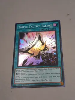 Yugioh Triple Tactics Talent RA01-EN063 Super Rare 1st Ed NM - Image 2
