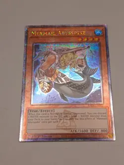 Mermail Abysspike - Quarter Century Secret Rare RA04-EN012 Yugioh - Image 2