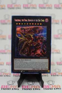 Yugioh! Varudras, the Final Bringer of the End MP25-EN070 Prismatic Secret Rare - Image 1