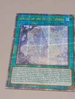 Yugioh! Witch of the White Forest - ALIN-EN058 - Quarter Century Secret Rare - Image 1
