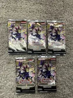 (5) Yugioh Legendary Duelists Magical Hero 1st Edition Booster lite - 3 cards. - Image 2