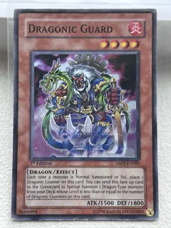 Yugioh Dragonic Guard Super Rare ABPF-EN085 1st edition LP - Image 1