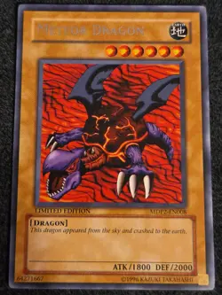Yugioh Meteor Dragon MDP2-EN008 Rare Limited Edition VLP - Image 1
