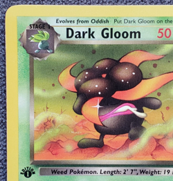 1st Edition Dark Gloom - Team Rocket - #36/82 - Vintage Pokemon Card 2000 WOTC - Image 2