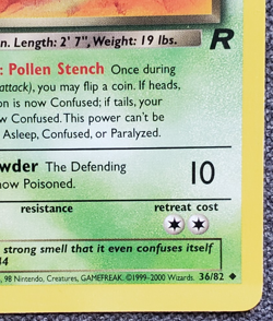 1st Edition Dark Gloom - Team Rocket - #36/82 - Vintage Pokemon Card 2000 WOTC - Image 4
