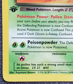 1st Edition Dark Gloom - Team Rocket - #36/82 - Vintage Pokemon Card 2000 WOTC - Image 5