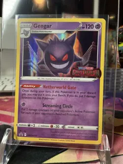Pokemon TCG Gengar SWSH241 Lost Origin Promo Holo Stamped Possible Grade 10 - Image 2