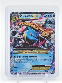 M BLASTOISE EX 2014 POKEMON XY RARE HOLO 30/146 Q7119 - Image 1