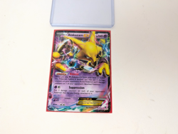 Pokemon TCG Alakazam EX 25/124 Ultra Rare XY Fates Collide Holo LP - Image 1