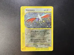 Pokemon TCG Skarmory Expedition 27/165 Unlimited Holo Rare - Image 1