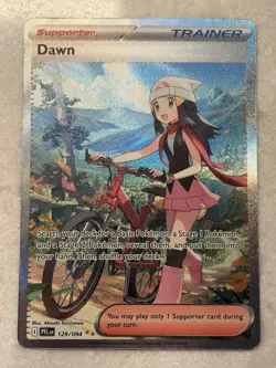 Pokemon Dawn 129/094 Rare Full Art Trainer Foil PLF English 2023 - Image 1