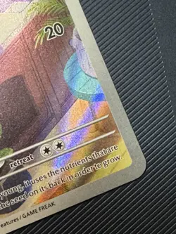 Pokemon Bulbasaur 143/142 SV07: Stellar Crown Illustration Rare Full Art Holo NM - Image 5