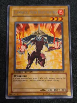 Yugioh- 1X Elemental Hero Burstinatrix - Rare - Limited - MDP2-EN003 - VLP - Image 1