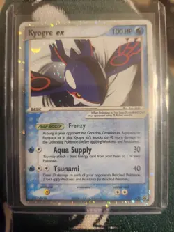 Kyogre EX 037 (EX Collector's Tins) 037 Nintendo Promos Holo Swirl LP - Image 1