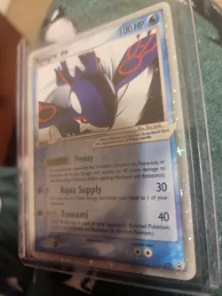 Kyogre EX 037 (EX Collector's Tins) 037 Nintendo Promos Holo Swirl LP - Image 4