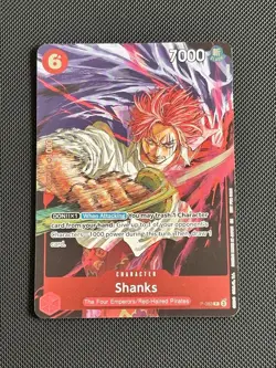 Shanks P-083 Event Pack Vol 6 Tournament Promo One Piece Card English - Image 1