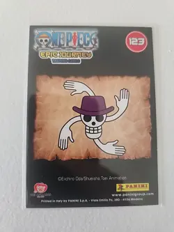 One Piece Epic Journey 2023 Trading Card 123 - Wanted Robin - Image 2