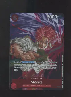One Piece TCG Event Pack Vol.6 P-083 Shanks Promo Foil - Image 1