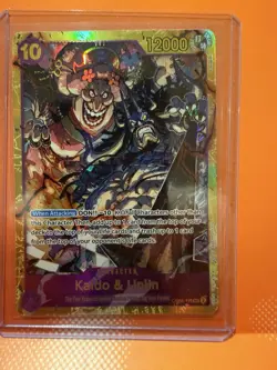 Kaido & Linlin OP08-119 Secret Rare Alt Art Two Legends One Piece - Image 1