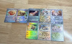 Pokemon Tcg Lot 8 Cards Prismatic Evolutions Pokeball Reverse 3 masterballs NM - Image 1