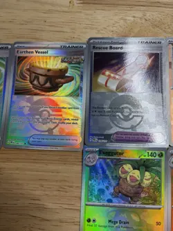 Pokemon Tcg Lot 8 Cards Prismatic Evolutions Pokeball Reverse 3 masterballs NM - Image 3