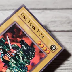 Oni Tank T-34 PSV-059 Yu-Gi-Oh! Card MP 1st Edition - Image 3