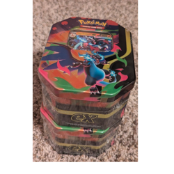 Pokemon TCG Charizard ex Tin Sealed 60-Card Box English 2023 - Image 1