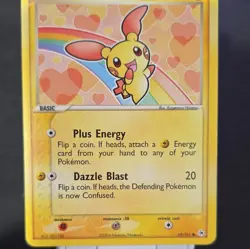 Pokemon Plusle 69/101 Hidden Legends 2004 Basic 50HP Common Regular Card - Image 1