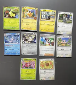 Cute Pokemon Card Pack 10 Cards ✨Guaranteed Multiple Holo/Reverse, Pack 5 - Image 1