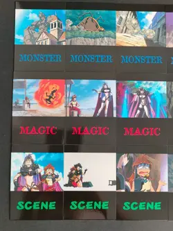SLAYERS 18 Cards lot #MS,MG,SC01-06 Lina Inverse NAGA Complete Japanese eb91 - Image 2