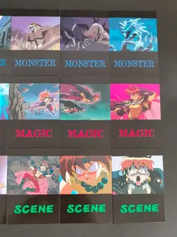 SLAYERS 18 Cards lot #MS,MG,SC01-06 Lina Inverse NAGA Complete Japanese eb91 - Image 3