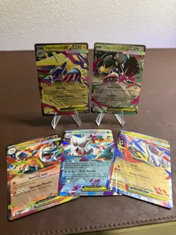 Mega Lot of 5 Pokemon TCG Cards - Mega Manectric, Camerupt, Mawile, More - Image 1