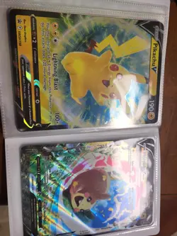 Pokemon Jumbo Cards Lot 9 Total 🔥 With Binder - Image 1