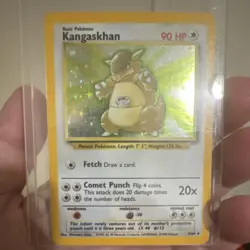 Pokemon Kangaskhan Jungle Holo Rare Unlimited 90 HP 5/64 English Card - Image 1