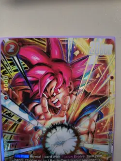 Dragon Ball Super Fusion World Son Goku: BR FB09-010 R Holo ultimate Battle Card - Image 3