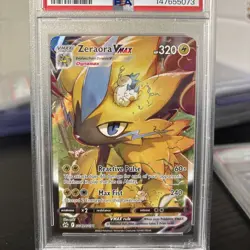 PSA 10 Zeraora Vmax GG42/GG70 Pokemon Crown Zenith Holo Graded Card - Image 3