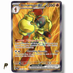 Armarouge ex 218/182 - 2023 Paradox Rift Full Art Rare Holo Pokemon Card M/NM - Image 1