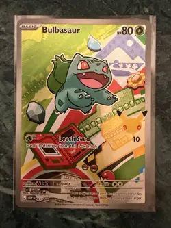 Pokemon First Partner Illustration Rare Collection Kanto Gen 1 Set 3 Card Lot !! - Image 2